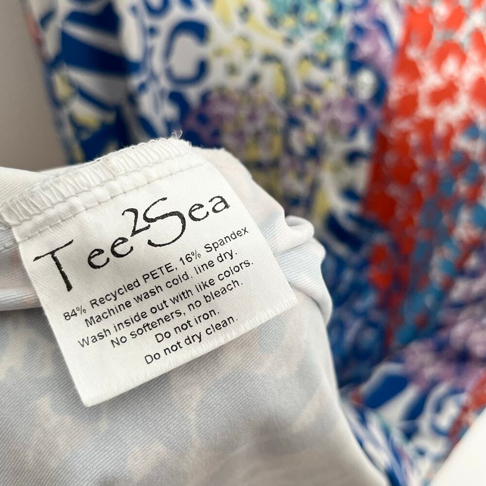 Tee 2 Sea Womens Shift Dress XS Blue Pockets Stretch Comfort Golf Tennis Outdoor - Picture 9 of 9
